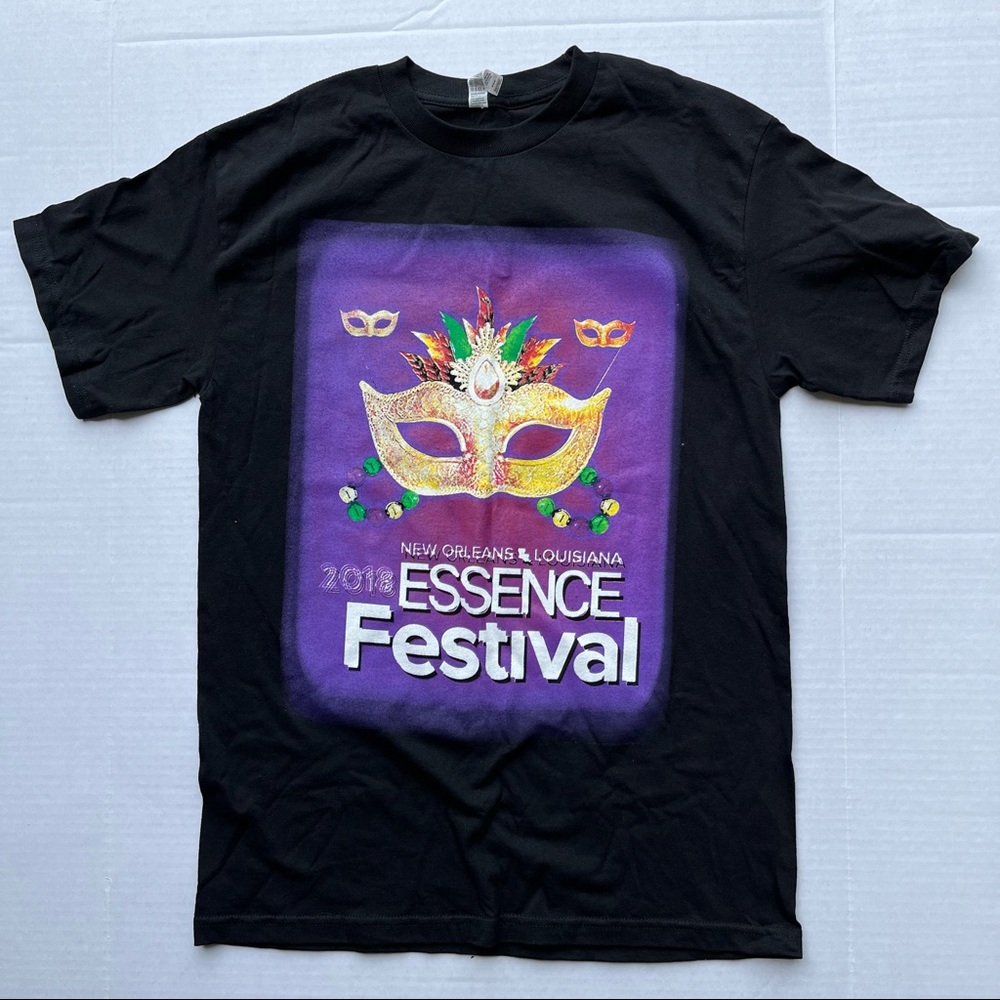 NEW! Essence Festival BLACK Tee Shirt M Snoop Doggy Janet Mary J Blige Erykah Ba